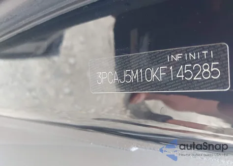 2019 Infiniti Qx50 Essential z USA, uszkodzony, nr VIN 3PCAJ5M10KF145285